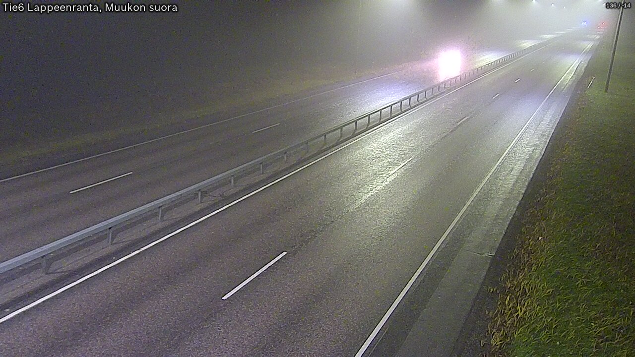 Kelikamerat Kuva Tie 6 Lappeenranta, Muukon suora, Lappeenranta, Etelä-Karjala