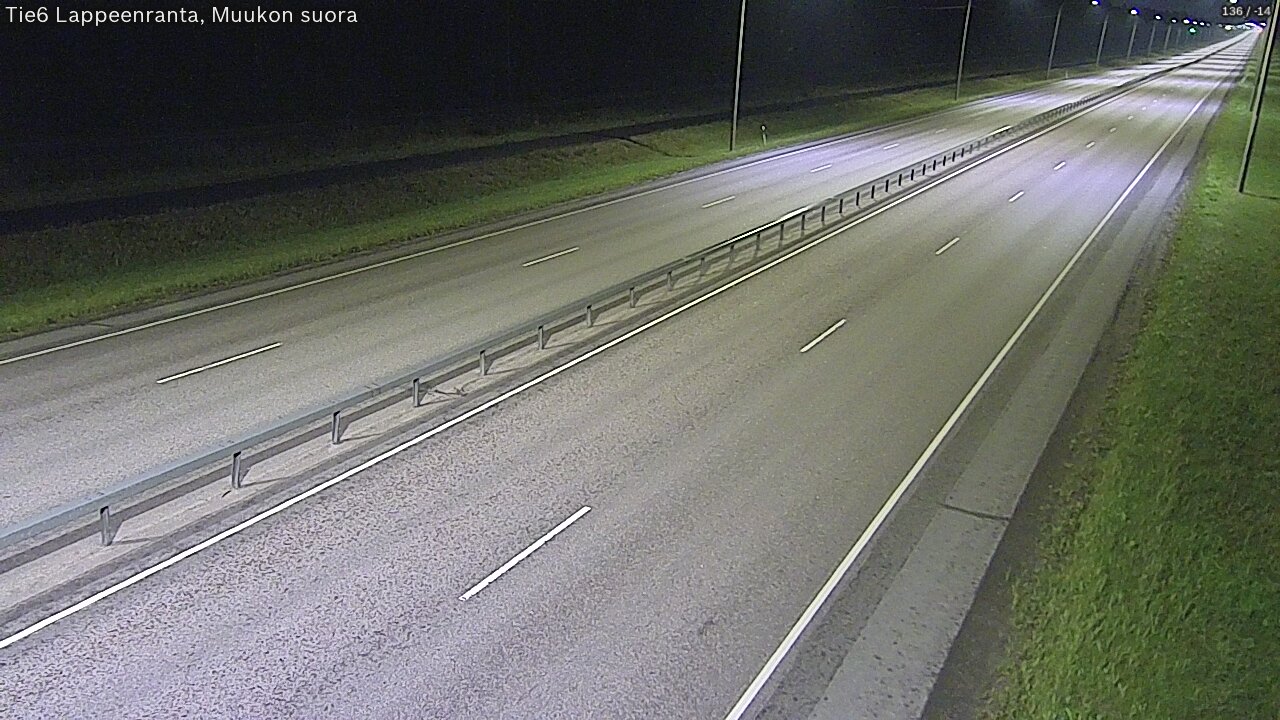 Kelikamerat Kuva Tie 6 Lappeenranta, Muukon suora, Lappeenranta, Etelä-Karjala