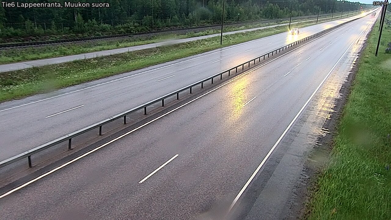Kelikamerat Kuva Tie 6 Lappeenranta, Muukon suora, Lappeenranta, Etelä-Karjala