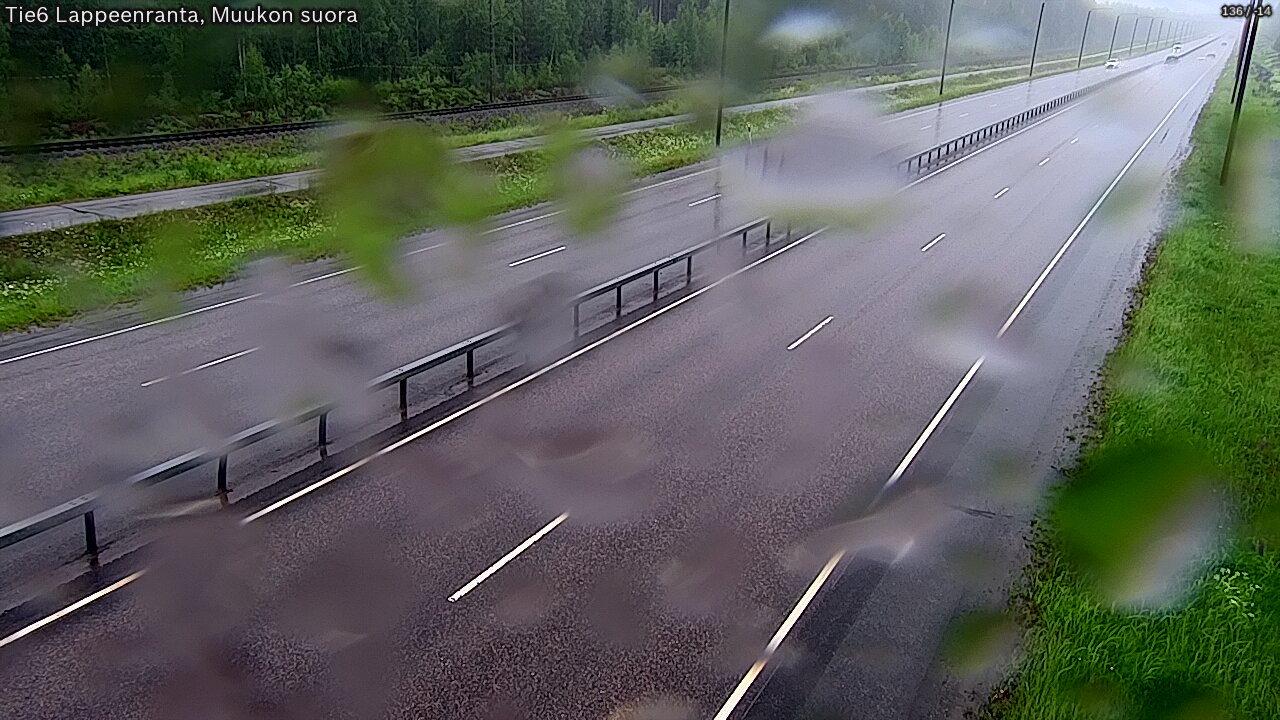 Kelikamerat Kuva Tie 6 Lappeenranta, Muukon suora, Lappeenranta, Etelä-Karjala