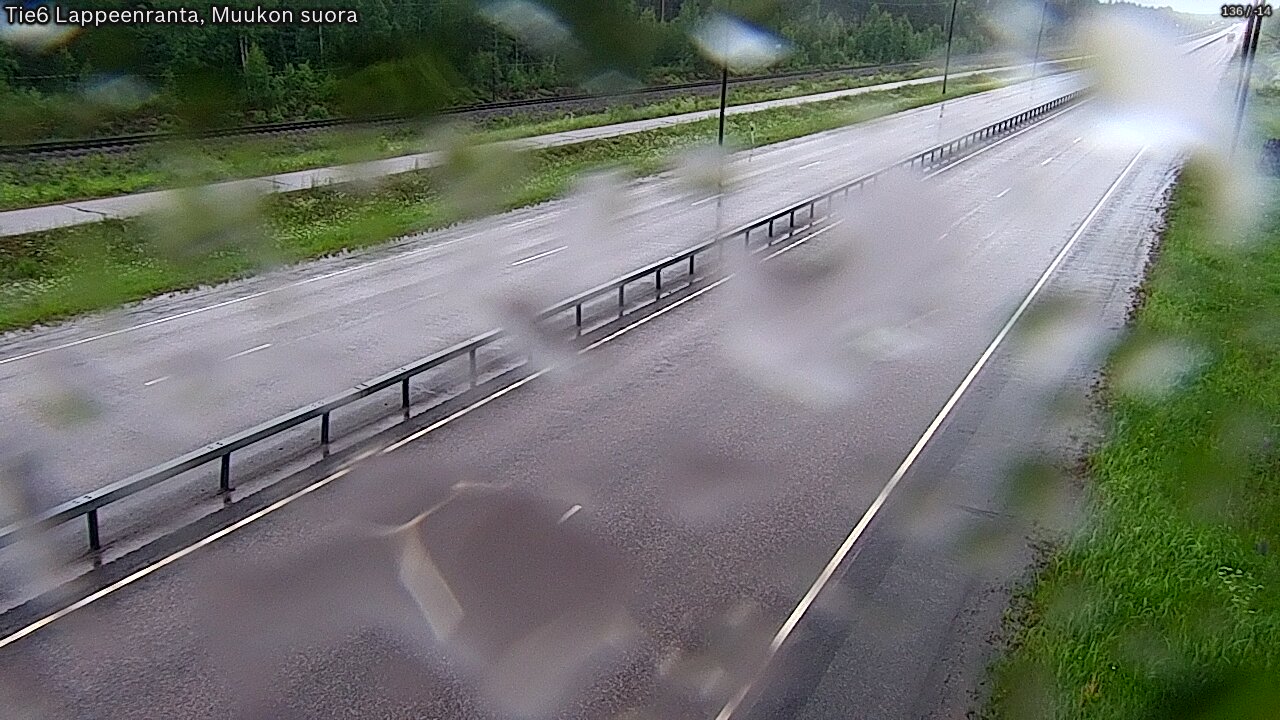 Kelikamerat Kuva Tie 6 Lappeenranta, Muukon suora, Lappeenranta, Etelä-Karjala