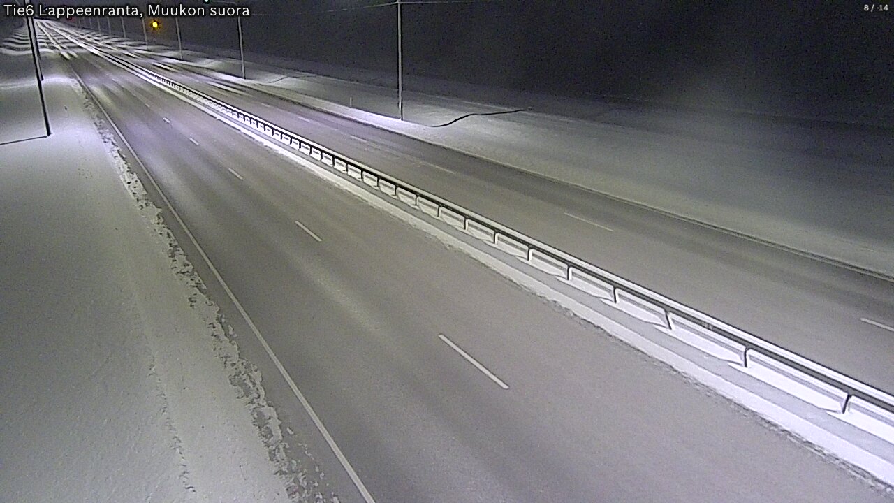 Kelikamerat Kuva Tie 6 Lappeenranta, Muukon suora, Lappeenranta, Etelä-Karjala