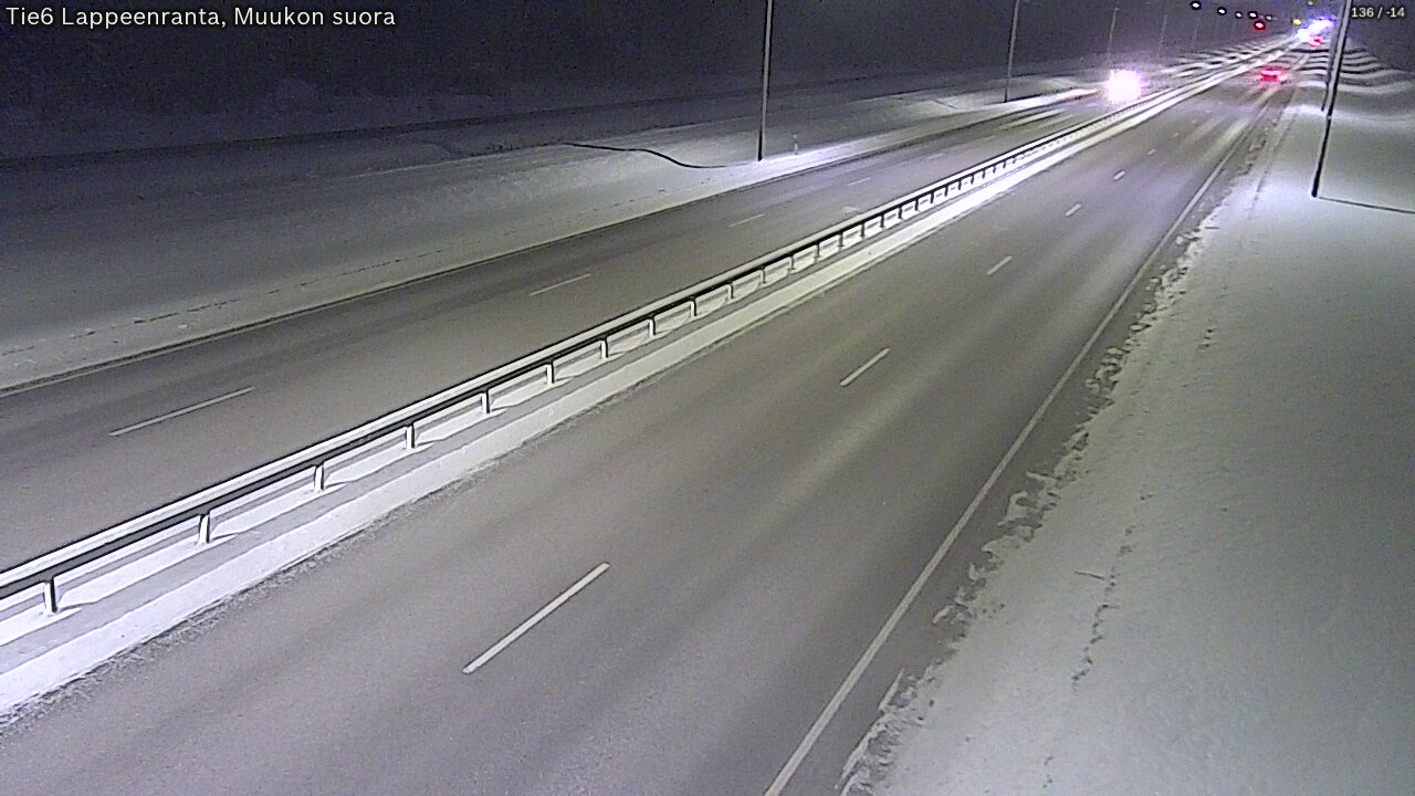 Kelikamerat Kuva Tie 6 Lappeenranta, Muukon suora, Lappeenranta, Etelä-Karjala