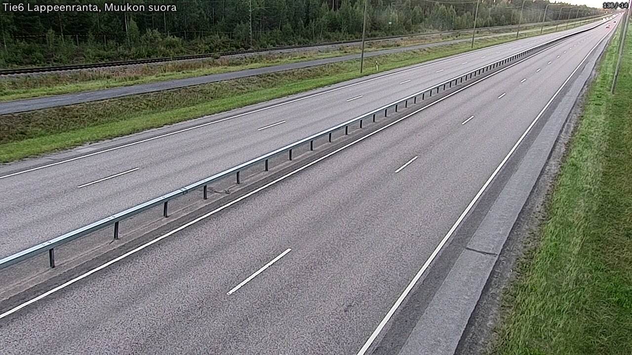 Kelikamerat Kuva Tie 6 Lappeenranta, Muukon suora, Lappeenranta, Etelä-Karjala