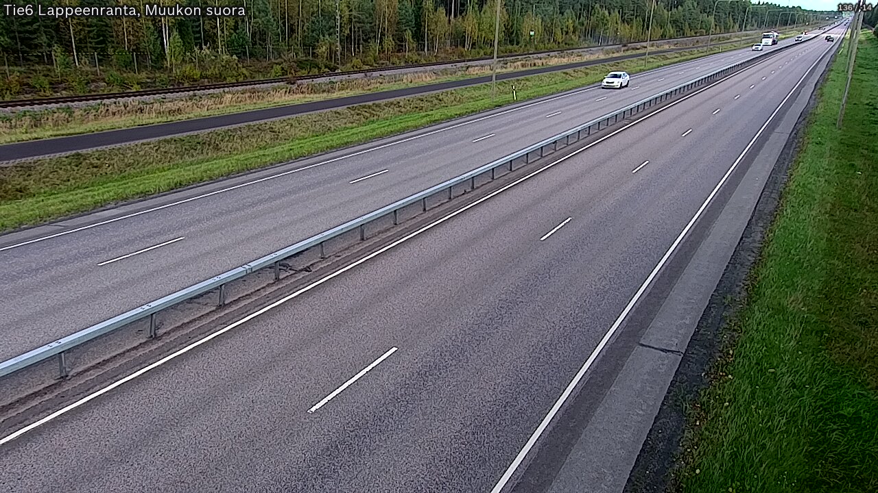Kelikamerat Kuva Tie 6 Lappeenranta, Muukon suora, Lappeenranta, Etelä-Karjala