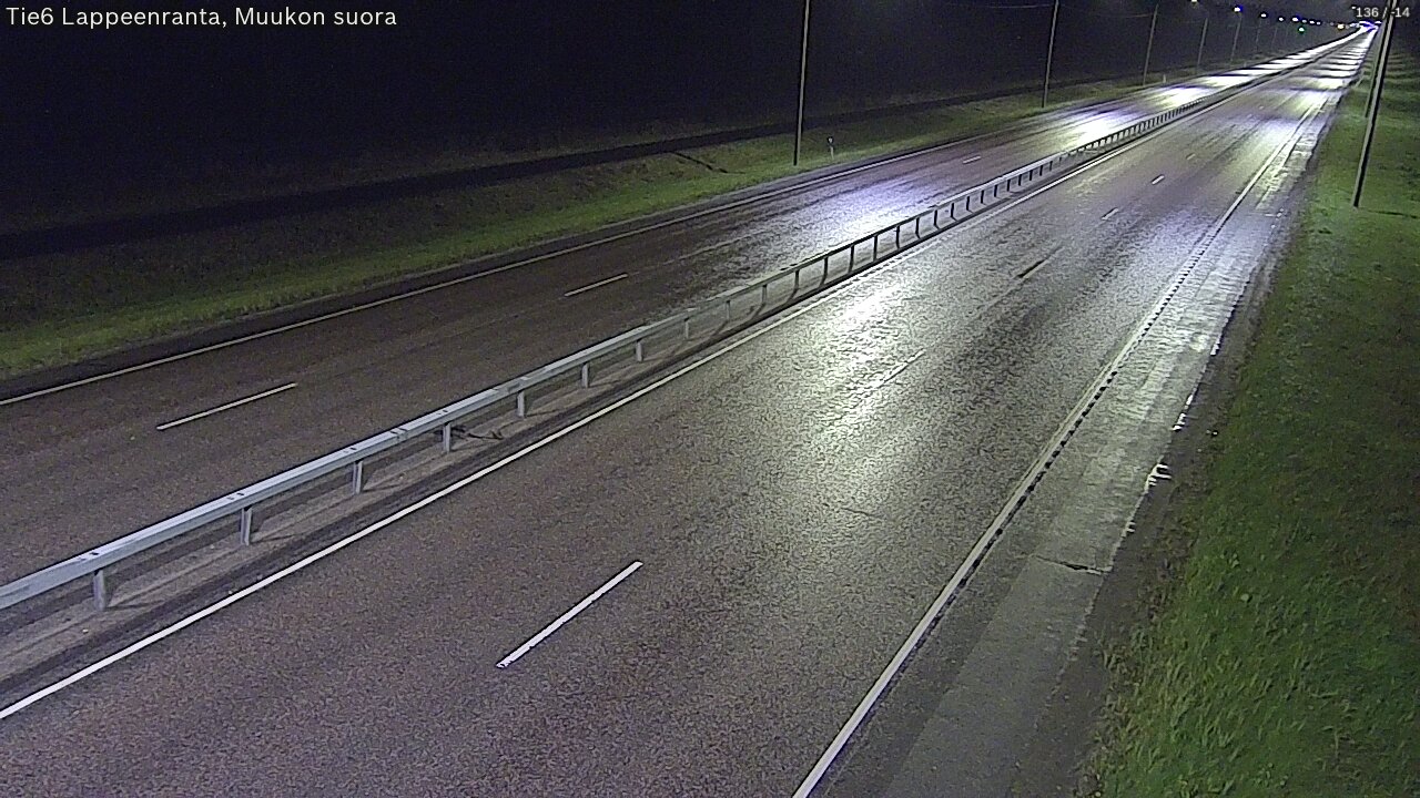 Kelikamerat Kuva Tie 6 Lappeenranta, Muukon suora, Lappeenranta, Etelä-Karjala