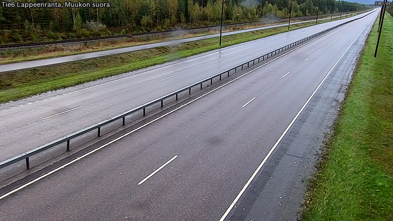 Kelikamerat Kuva Tie 6 Lappeenranta, Muukon suora, Lappeenranta, Etelä-Karjala