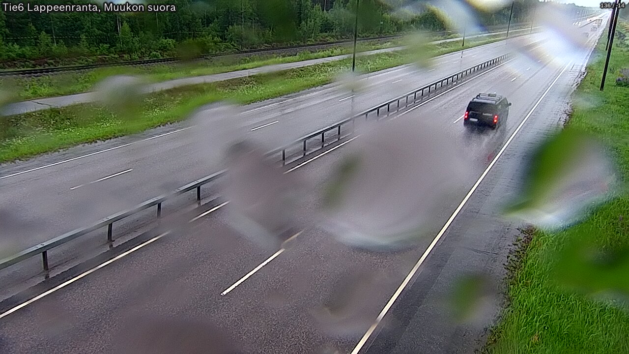 Kelikamerat Kuva Tie 6 Lappeenranta, Muukon suora, Lappeenranta, Etelä-Karjala