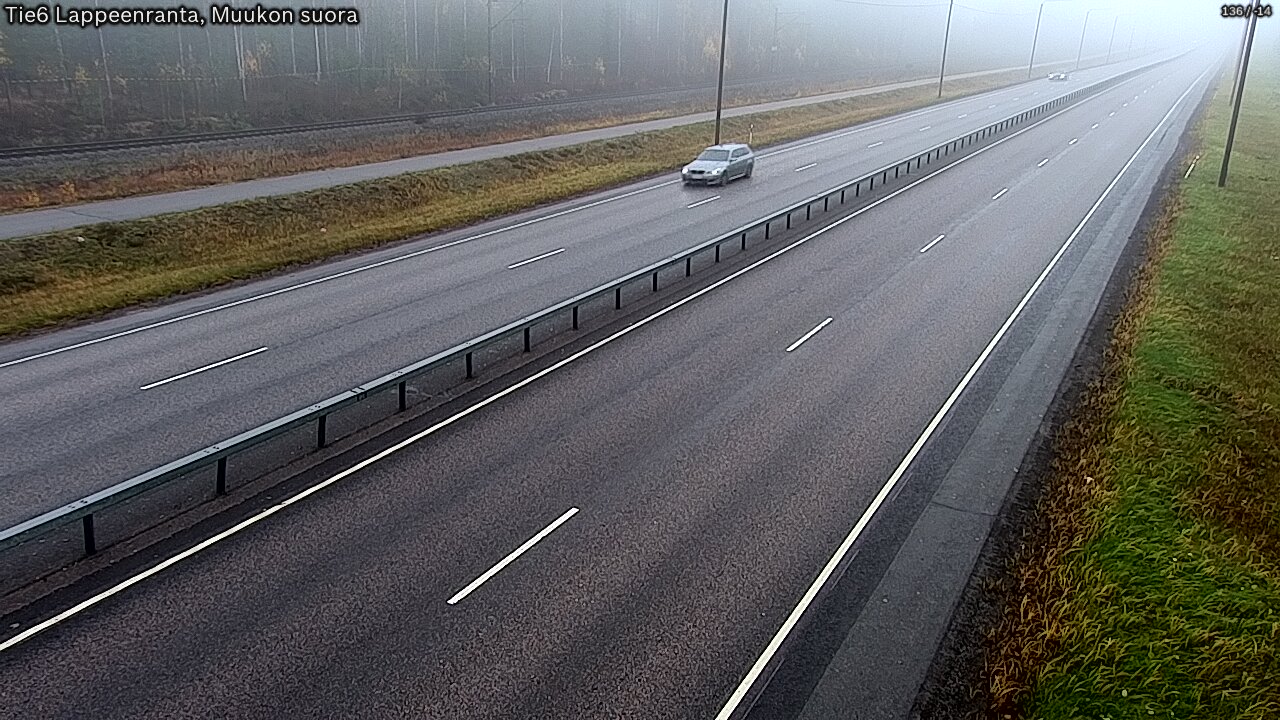 Kelikamerat Kuva Tie 6 Lappeenranta, Muukon suora, Lappeenranta, Etelä-Karjala