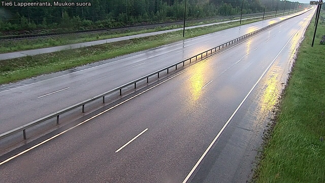 Kelikamerat Kuva Tie 6 Lappeenranta, Muukon suora, Lappeenranta, Etelä-Karjala