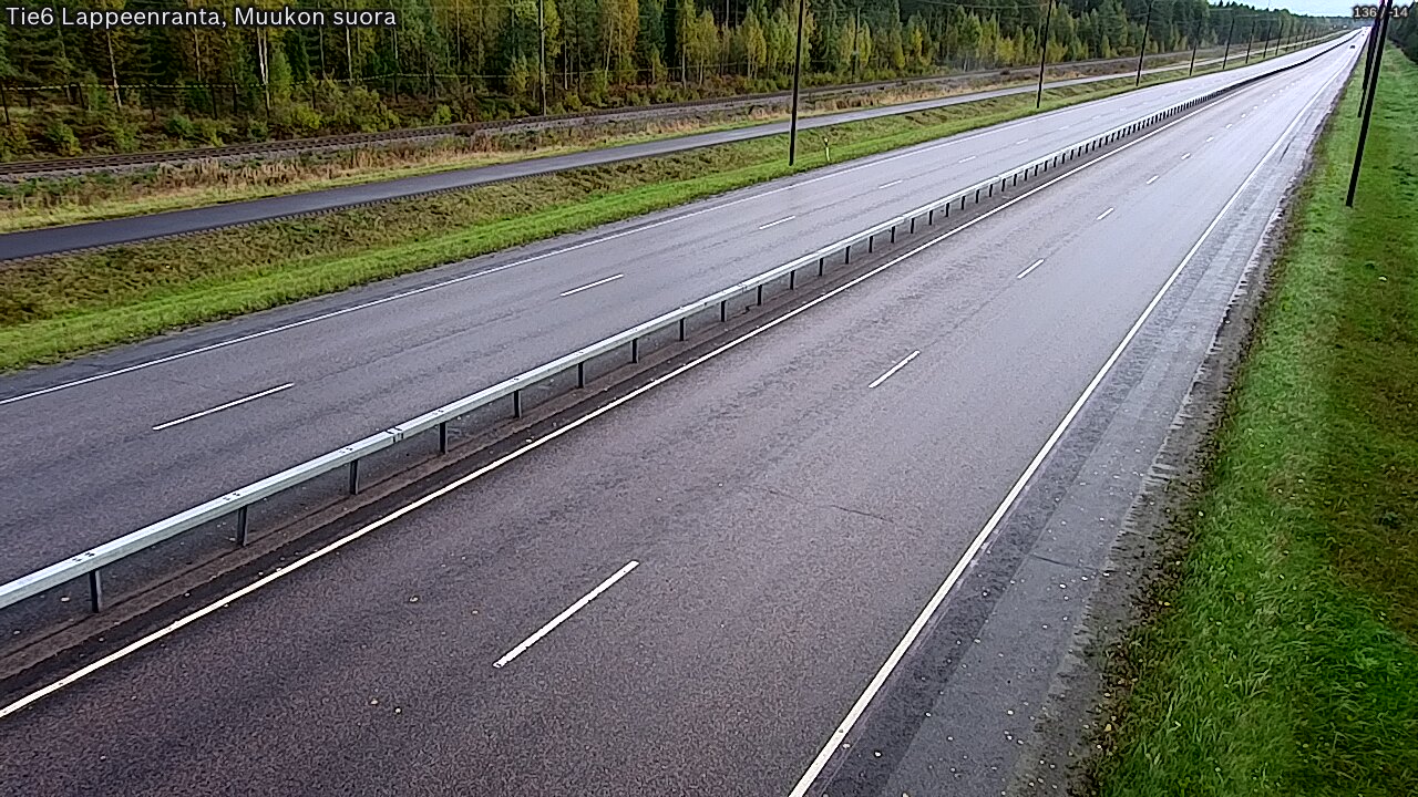 Kelikamerat Kuva Tie 6 Lappeenranta, Muukon suora, Lappeenranta, Etelä-Karjala