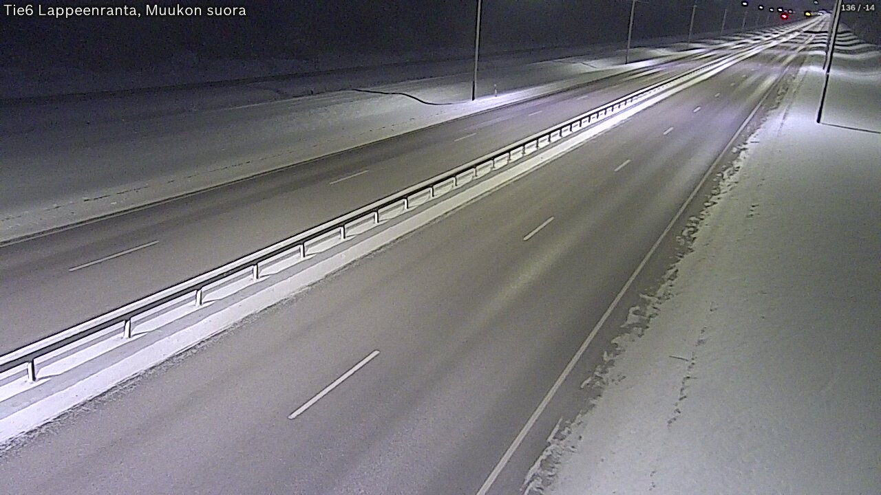 Kelikamerat Kuva Tie 6 Lappeenranta, Muukon suora, Lappeenranta, Etelä-Karjala