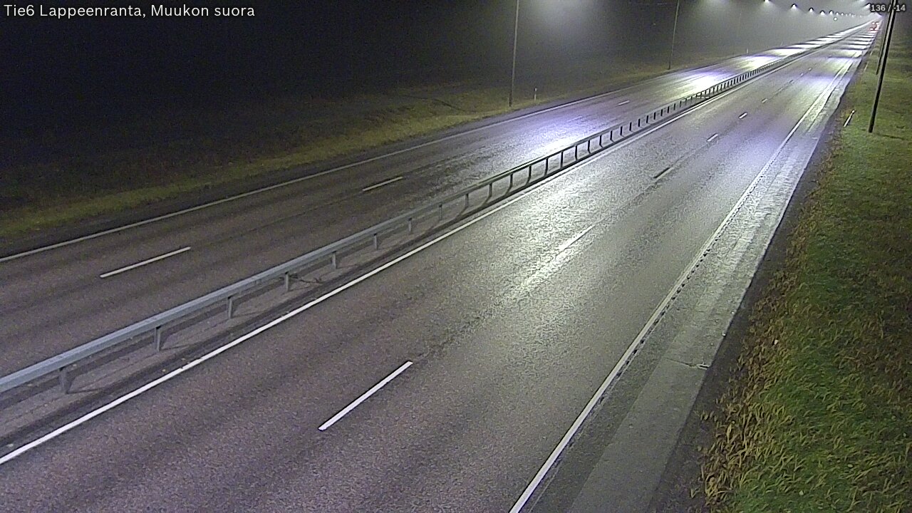 Kelikamerat Kuva Tie 6 Lappeenranta, Muukon suora, Lappeenranta, Etelä-Karjala