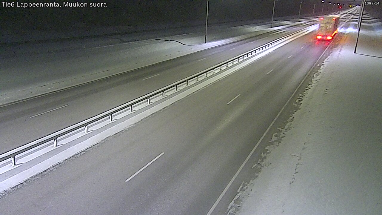 Kelikamerat Kuva Tie 6 Lappeenranta, Muukon suora, Lappeenranta, Etelä-Karjala