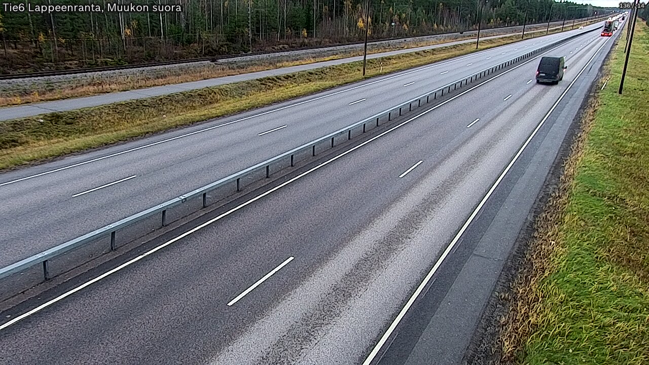 Kelikamerat Kuva Tie 6 Lappeenranta, Muukon suora, Lappeenranta, Etelä-Karjala
