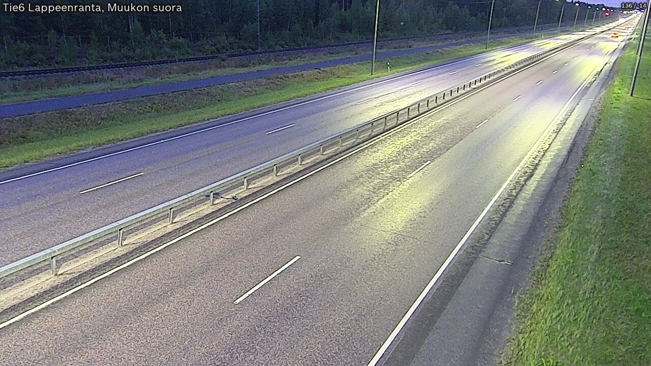 Kelikamerat Kuva Tie 6 Lappeenranta, Muukon suora, Lappeenranta, Etelä-Karjala
