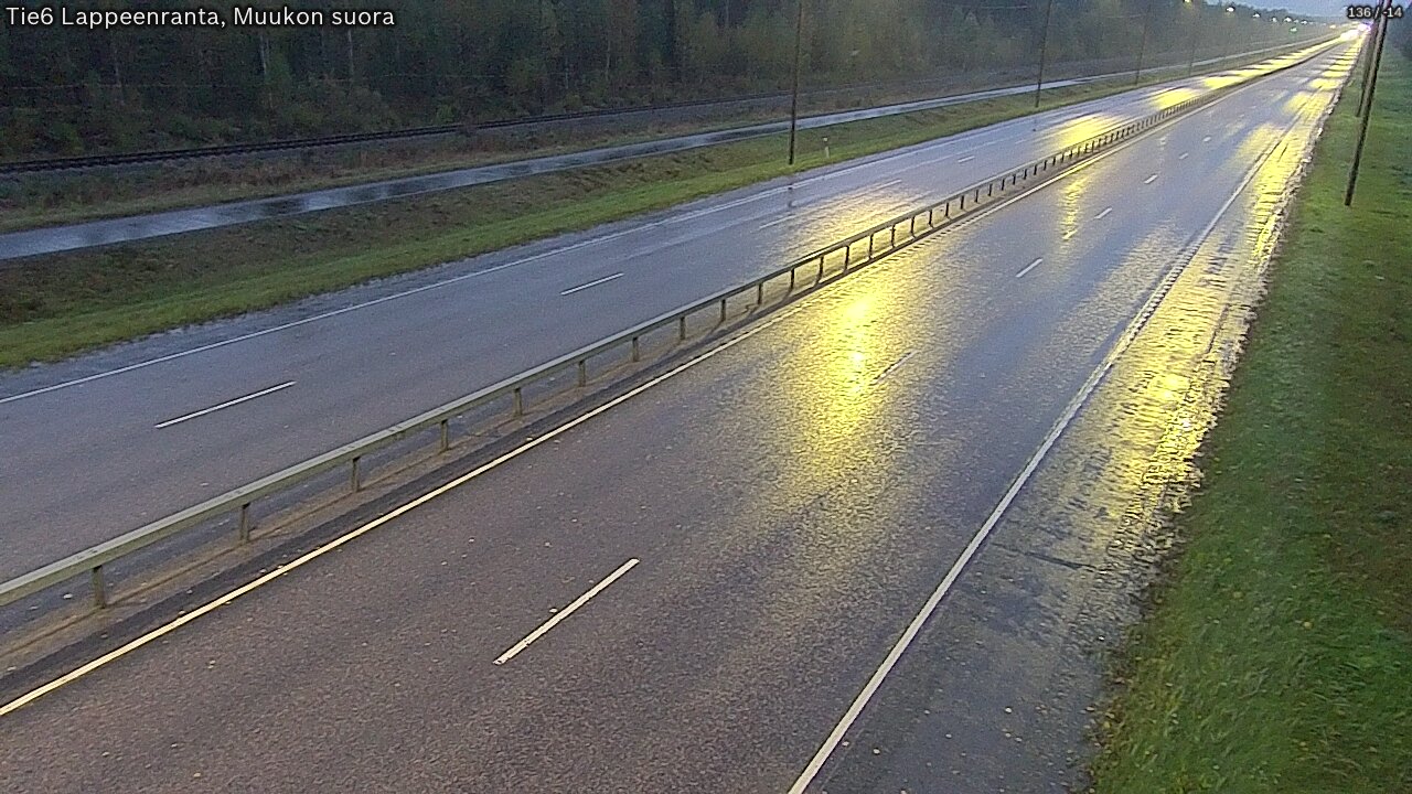 Kelikamerat Kuva Tie 6 Lappeenranta, Muukon suora, Lappeenranta, Etelä-Karjala