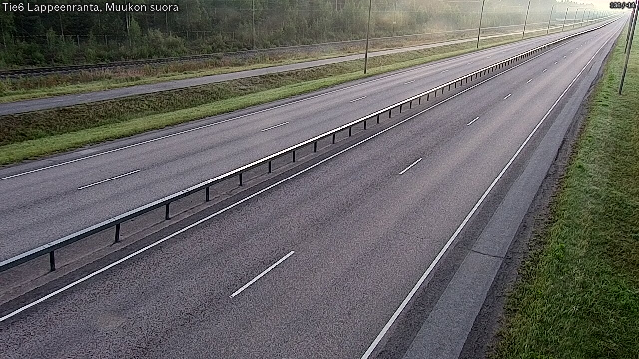 Kelikamerat Kuva Tie 6 Lappeenranta, Muukon suora, Lappeenranta, Etelä-Karjala