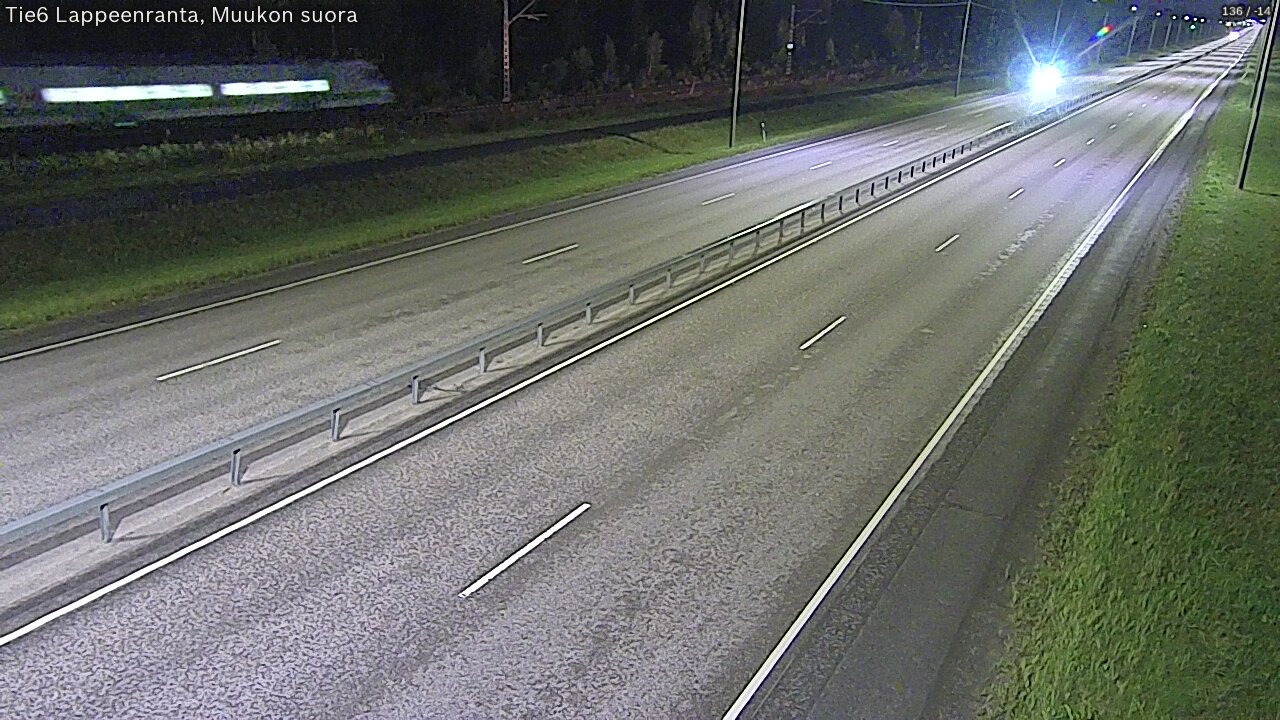 Kelikamerat Kuva Tie 6 Lappeenranta, Muukon suora, Lappeenranta, Etelä-Karjala