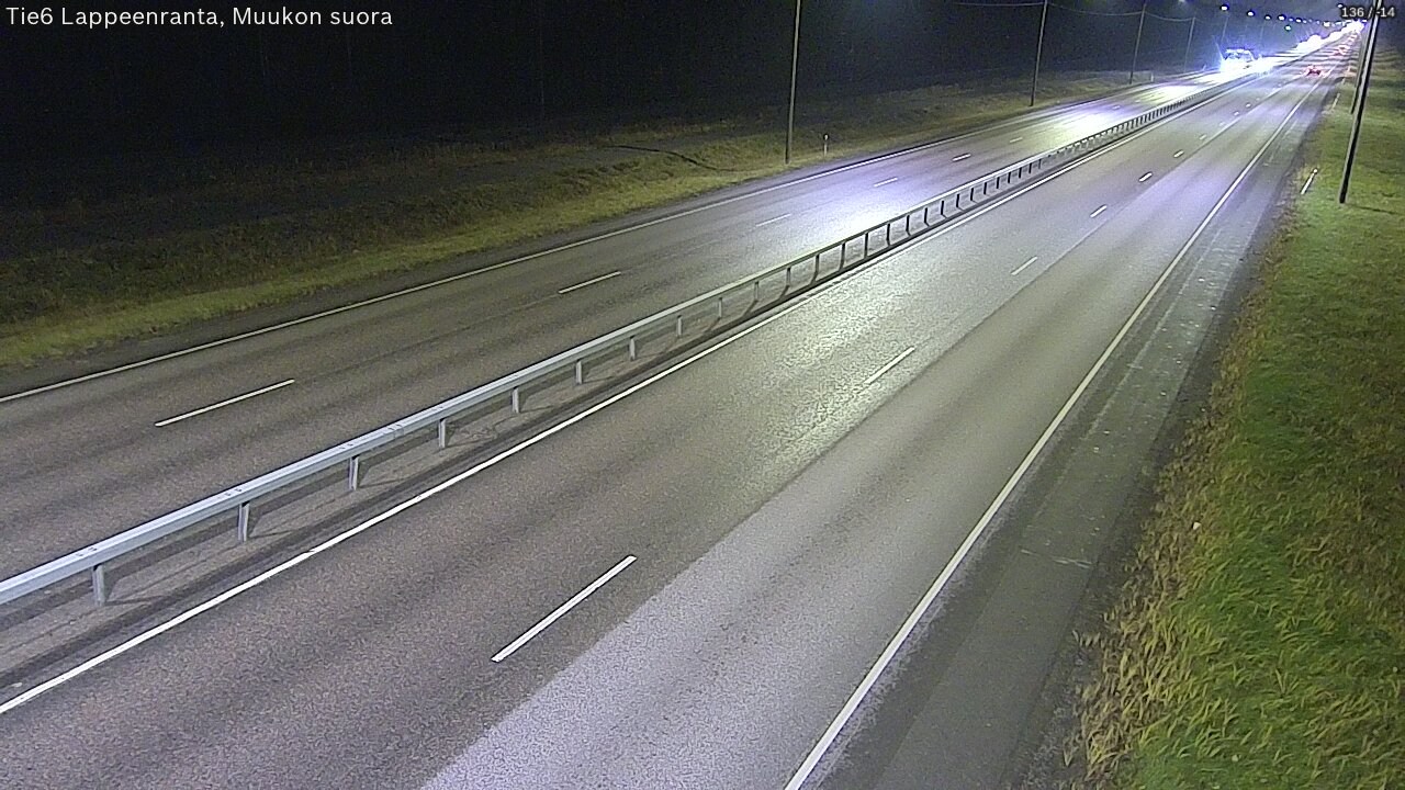 Kelikamerat Kuva Tie 6 Lappeenranta, Muukon suora, Lappeenranta, Etelä-Karjala