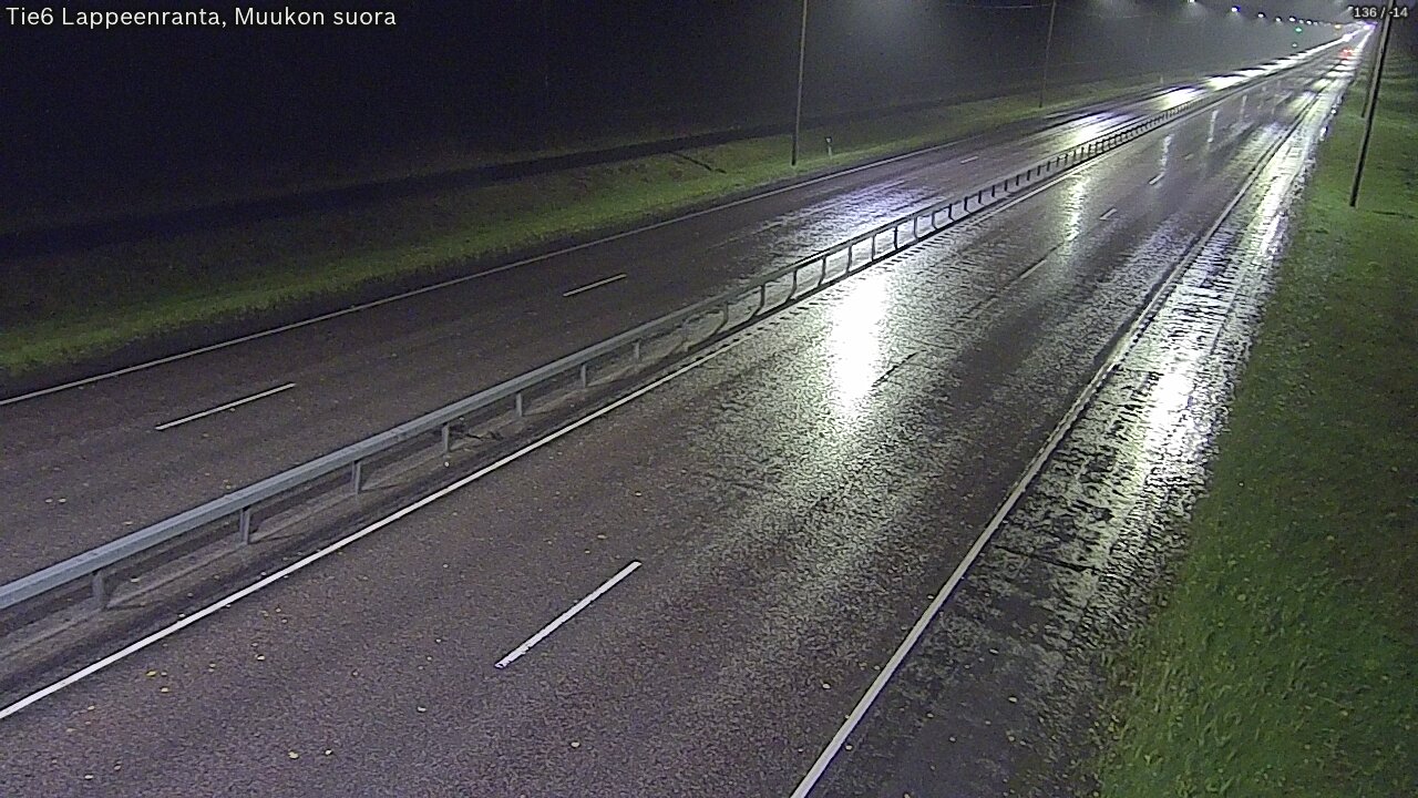 Kelikamerat Kuva Tie 6 Lappeenranta, Muukon suora, Lappeenranta, Etelä-Karjala