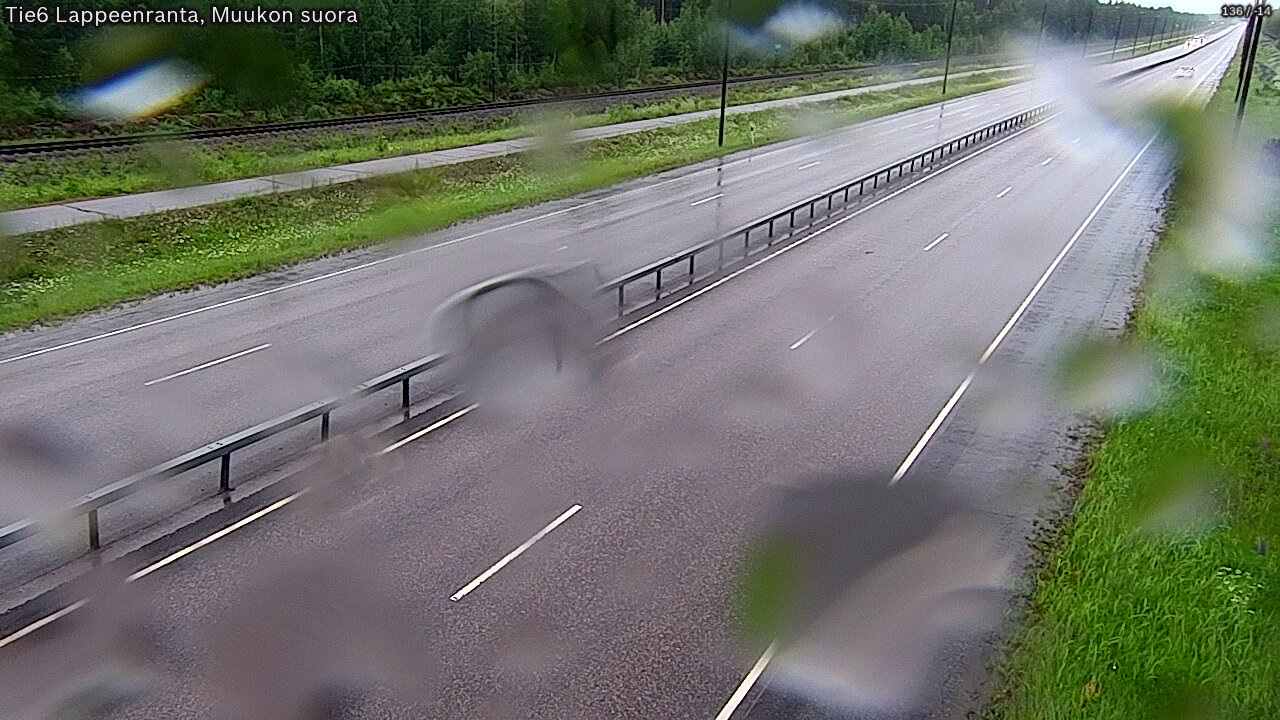 Kelikamerat Kuva Tie 6 Lappeenranta, Muukon suora, Lappeenranta, Etelä-Karjala