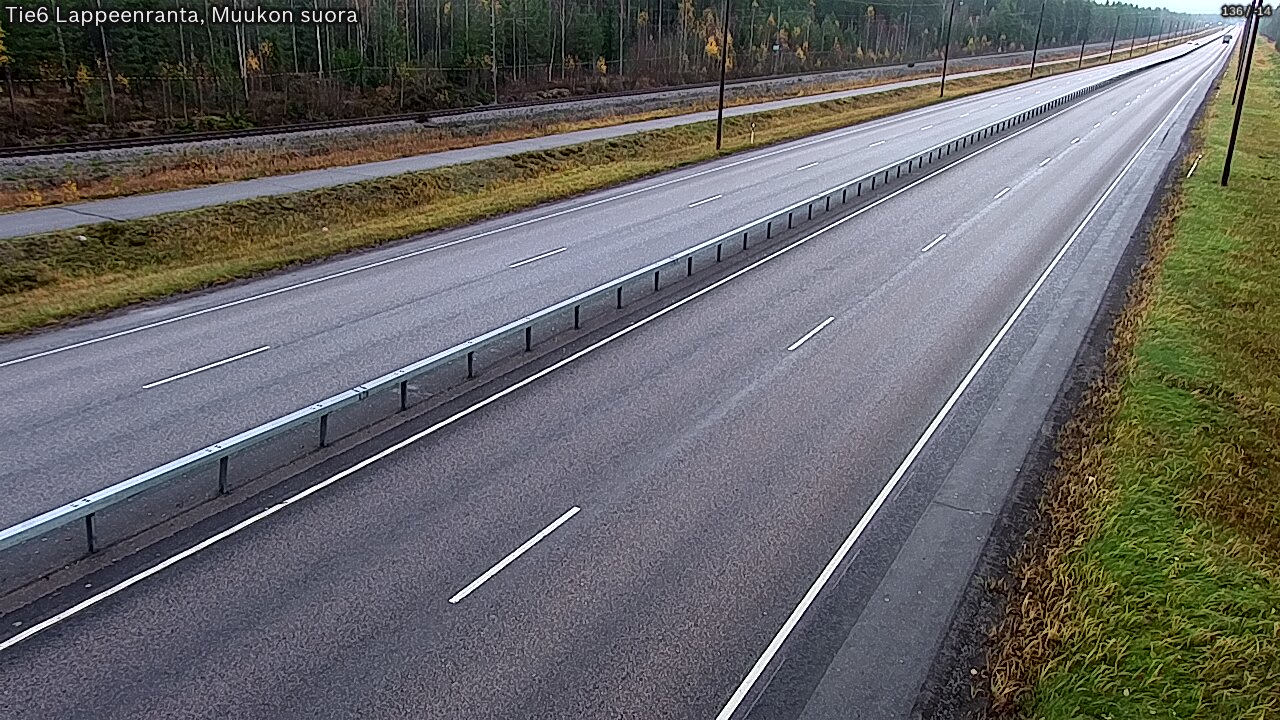 Kelikamerat Kuva Tie 6 Lappeenranta, Muukon suora, Lappeenranta, Etelä-Karjala