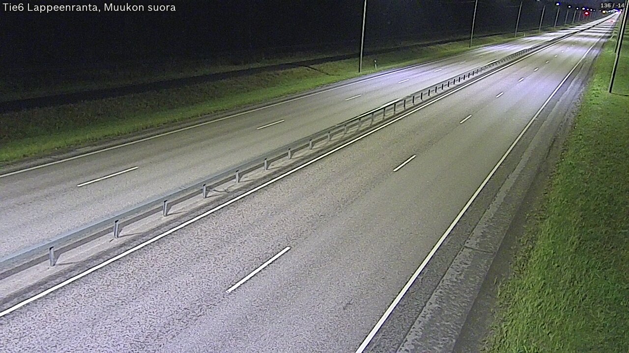 Kelikamerat Kuva Tie 6 Lappeenranta, Muukon suora, Lappeenranta, Etelä-Karjala