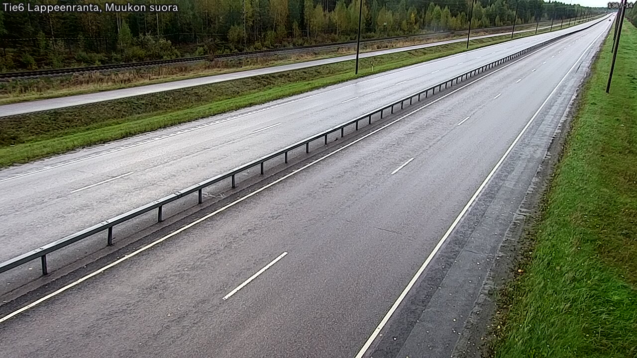 Kelikamerat Kuva Tie 6 Lappeenranta, Muukon suora, Lappeenranta, Etelä-Karjala