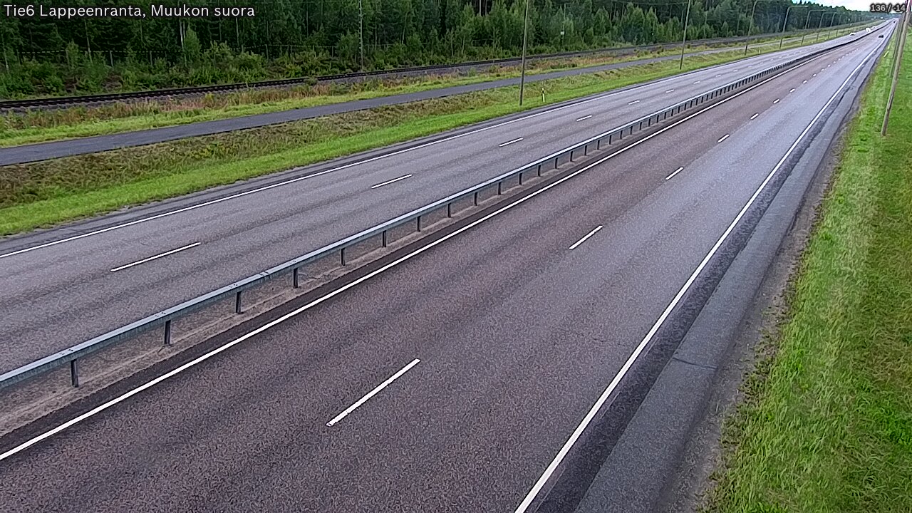 Kelikamerat Kuva Tie 6 Lappeenranta, Muukon suora, Lappeenranta, Etelä-Karjala