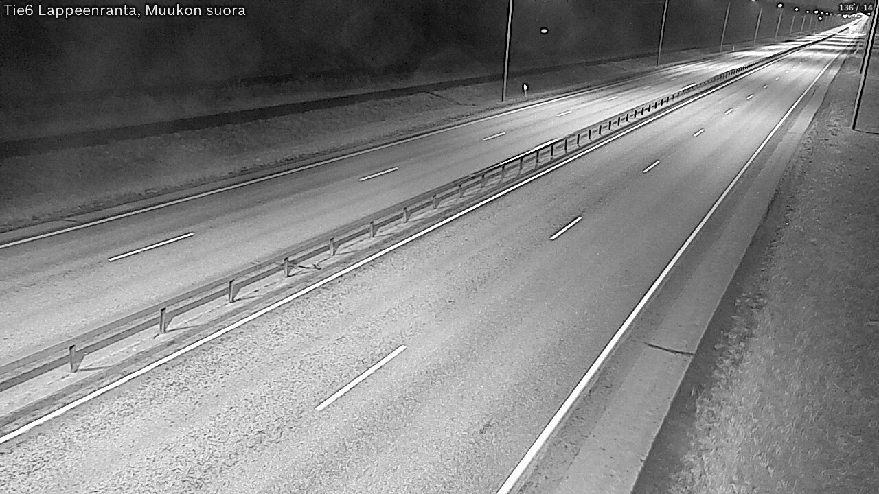 Kelikamerat Kuva Tie 6 Lappeenranta, Muukon suora, Lappeenranta, Etelä-Karjala
