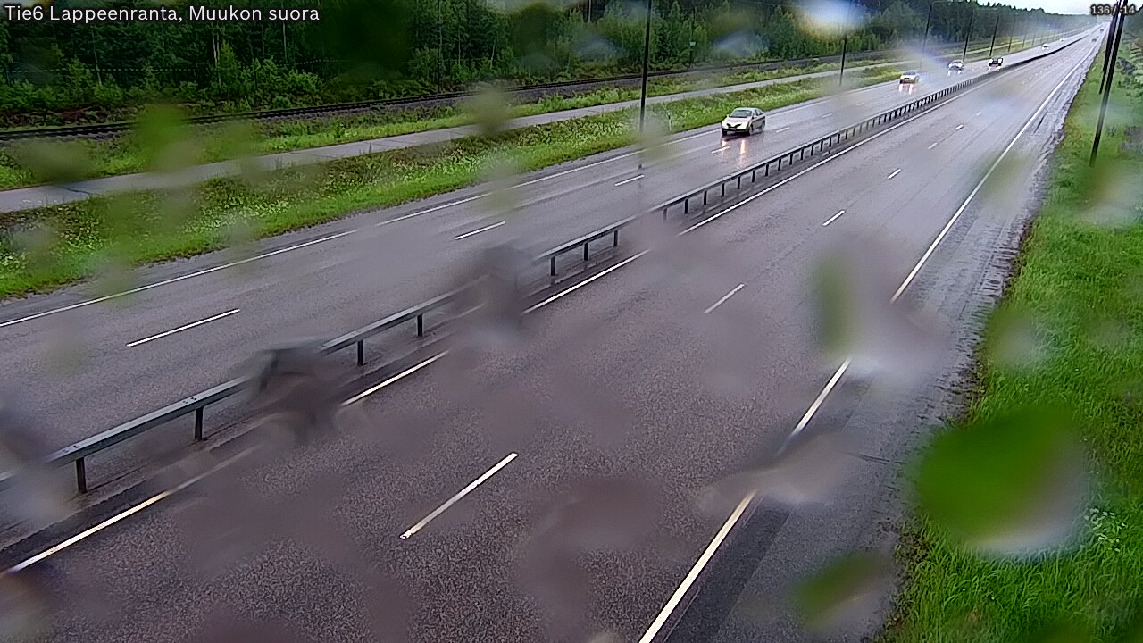 Kelikamerat Kuva Tie 6 Lappeenranta, Muukon suora, Lappeenranta, Etelä-Karjala