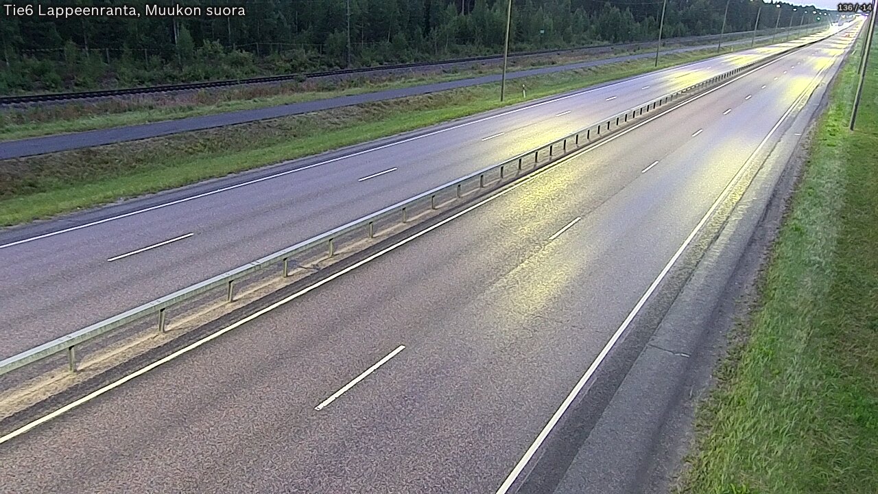 Kelikamerat Kuva Tie 6 Lappeenranta, Muukon suora, Lappeenranta, Etelä-Karjala