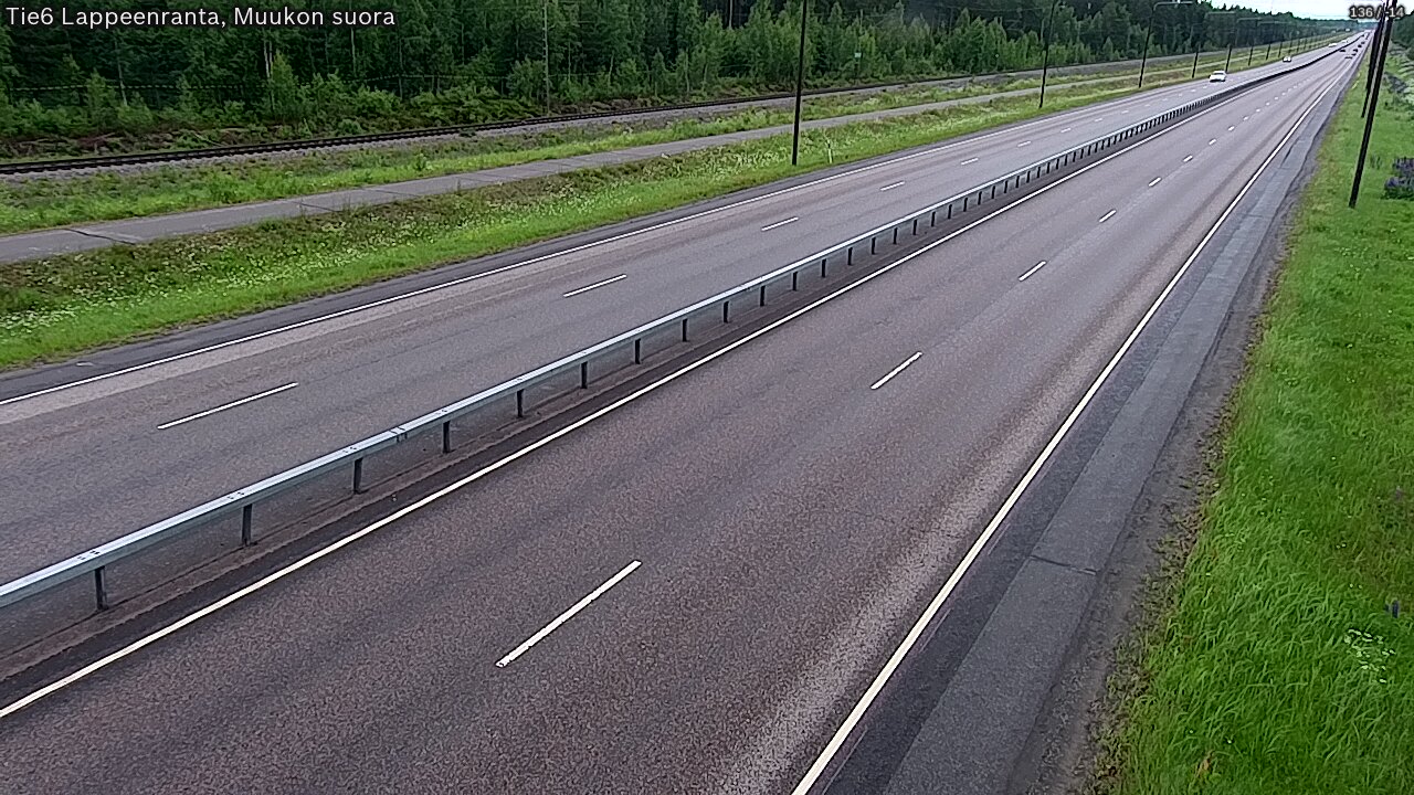 Kelikamerat Kuva Tie 6 Lappeenranta, Muukon suora, Lappeenranta, Etelä-Karjala