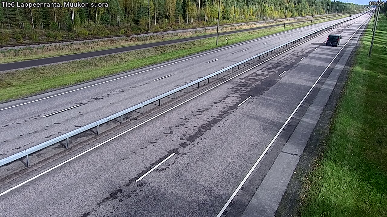 Kelikamerat Kuva Tie 6 Lappeenranta, Muukon suora, Lappeenranta, Etelä-Karjala