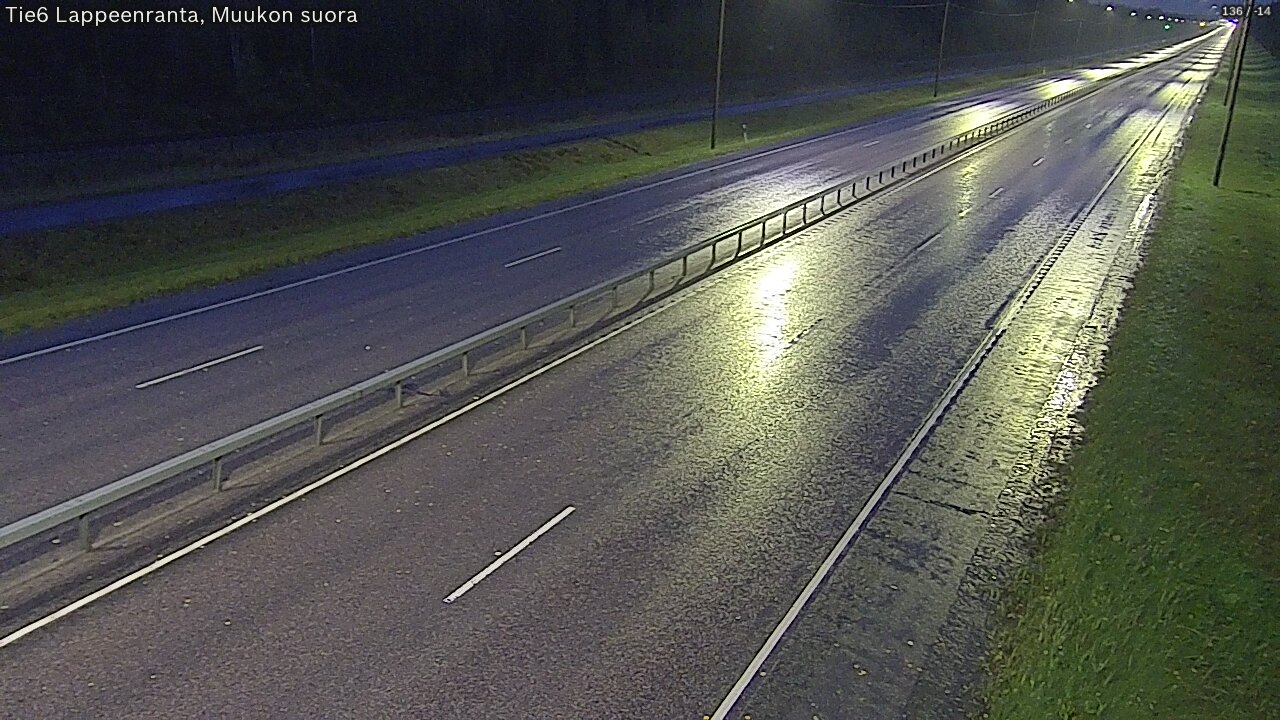 Kelikamerat Kuva Tie 6 Lappeenranta, Muukon suora, Lappeenranta, Etelä-Karjala