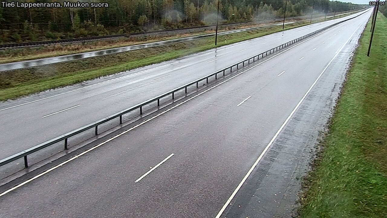 Kelikamerat Kuva Tie 6 Lappeenranta, Muukon suora, Lappeenranta, Etelä-Karjala