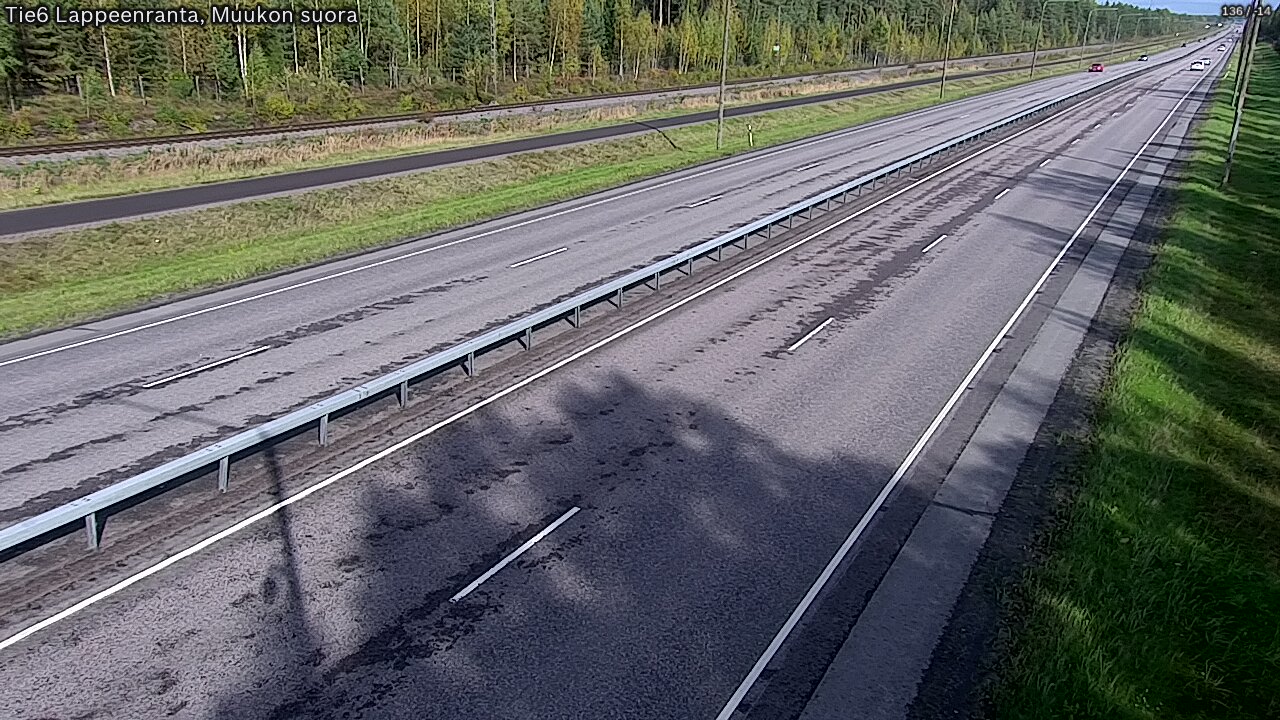 Kelikamerat Kuva Tie 6 Lappeenranta, Muukon suora, Lappeenranta, Etelä-Karjala