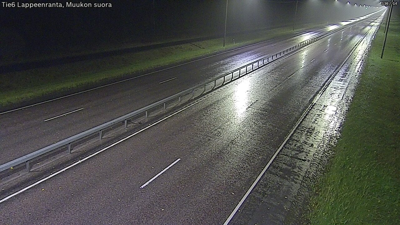 Kelikamerat Kuva Tie 6 Lappeenranta, Muukon suora, Lappeenranta, Etelä-Karjala