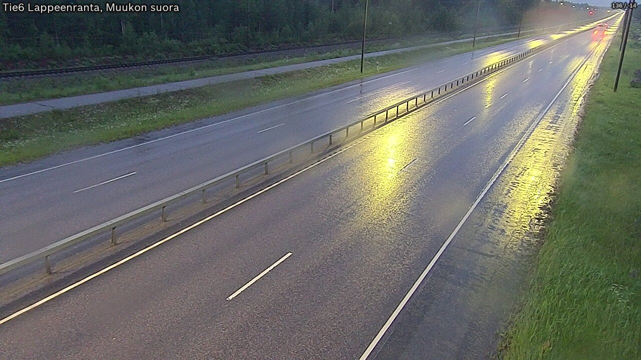 Kelikamerat Kuva Tie 6 Lappeenranta, Muukon suora, Lappeenranta, Etelä-Karjala
