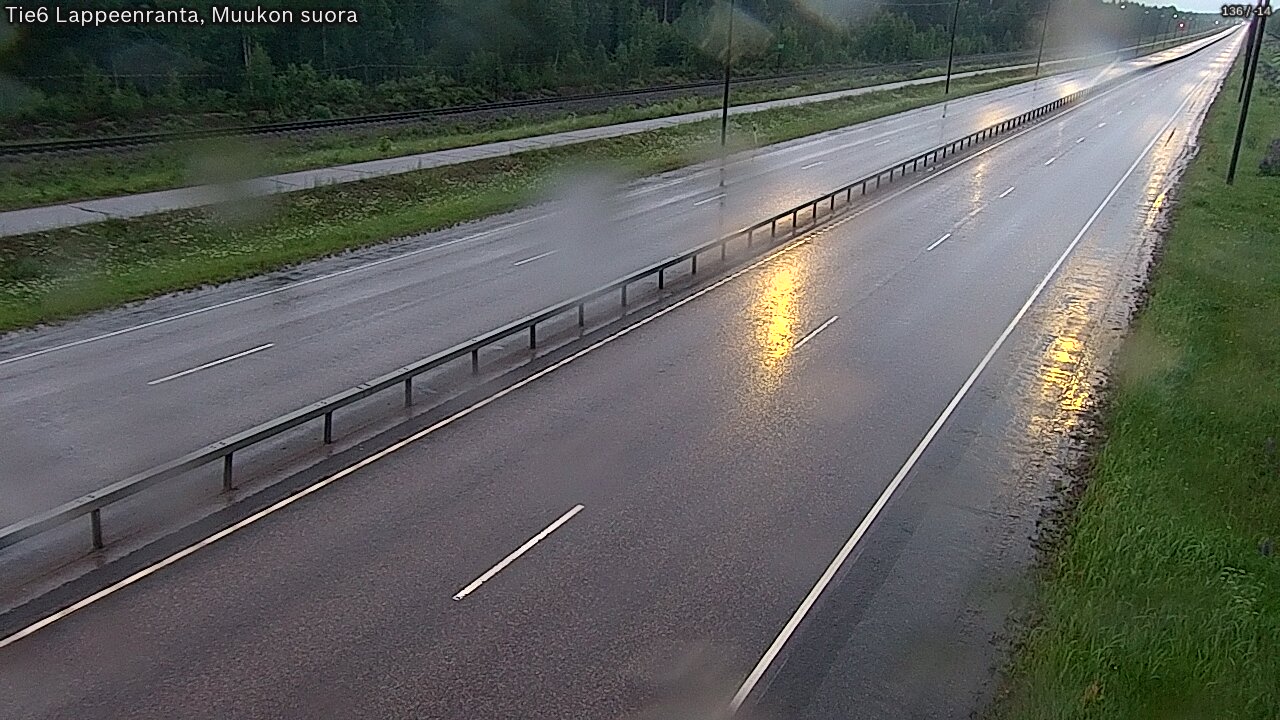Kelikamerat Kuva Tie 6 Lappeenranta, Muukon suora, Lappeenranta, Etelä-Karjala