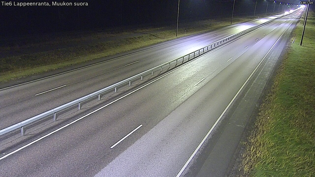 Kelikamerat Kuva Tie 6 Lappeenranta, Muukon suora, Lappeenranta, Etelä-Karjala