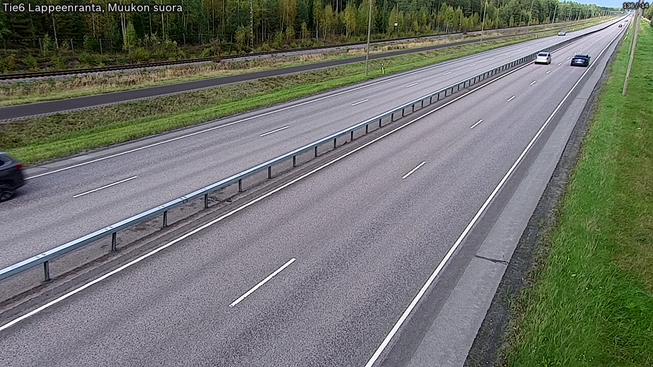 Kelikamerat Kuva Tie 6 Lappeenranta, Muukon suora, Lappeenranta, Etelä-Karjala