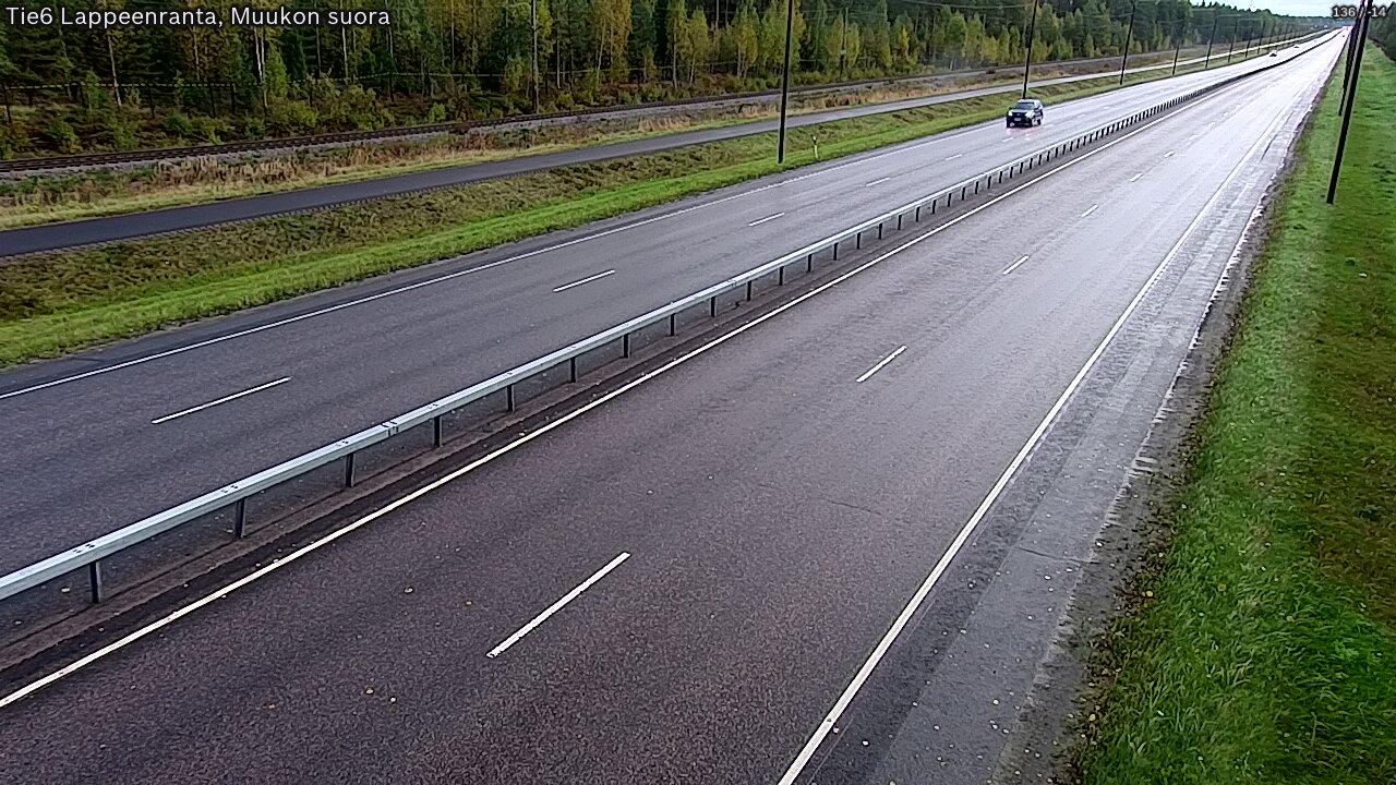 Kelikamerat Kuva Tie 6 Lappeenranta, Muukon suora, Lappeenranta, Etelä-Karjala