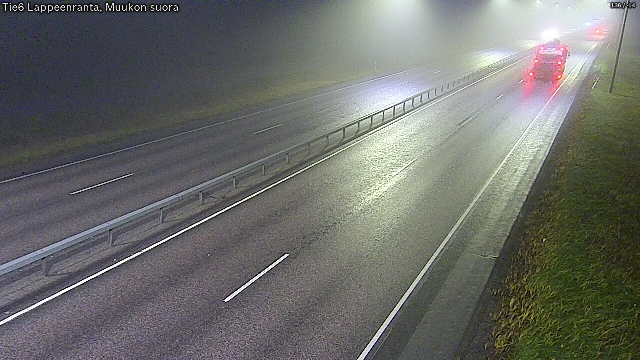 Kelikamerat Kuva Tie 6 Lappeenranta, Muukon suora, Lappeenranta, Etelä-Karjala