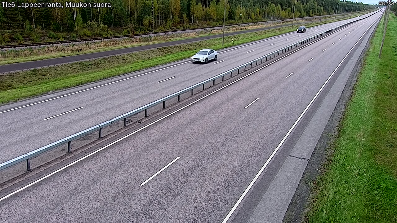 Kelikamerat Kuva Tie 6 Lappeenranta, Muukon suora, Lappeenranta, Etelä-Karjala