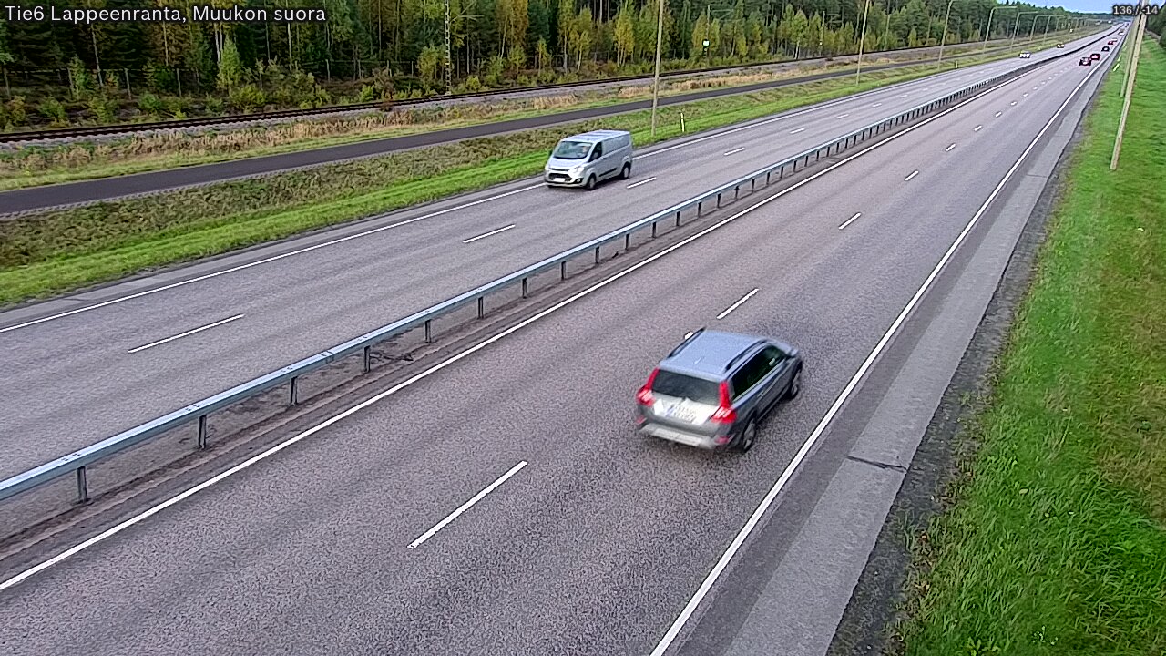 Kelikamerat Kuva Tie 6 Lappeenranta, Muukon suora, Lappeenranta, Etelä-Karjala