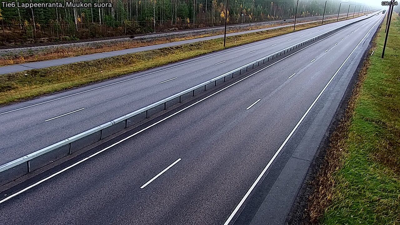 Kelikamerat Kuva Tie 6 Lappeenranta, Muukon suora, Lappeenranta, Etelä-Karjala