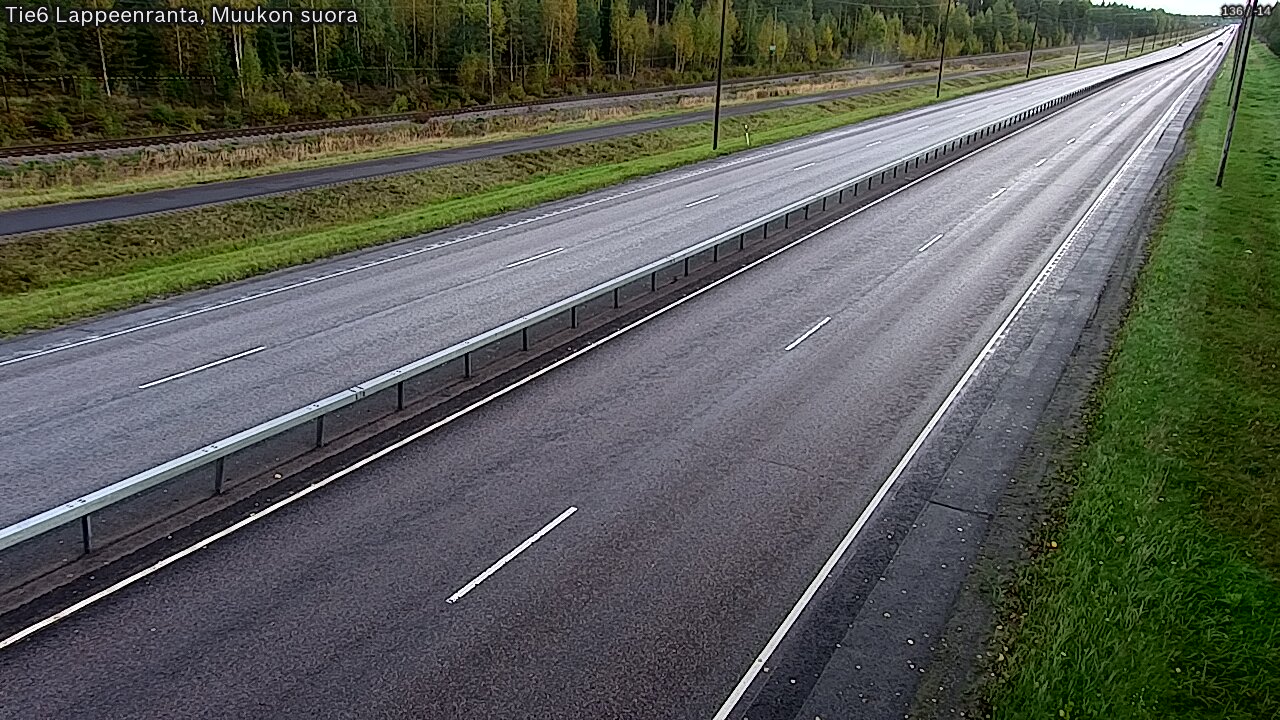 Kelikamerat Kuva Tie 6 Lappeenranta, Muukon suora, Lappeenranta, Etelä-Karjala