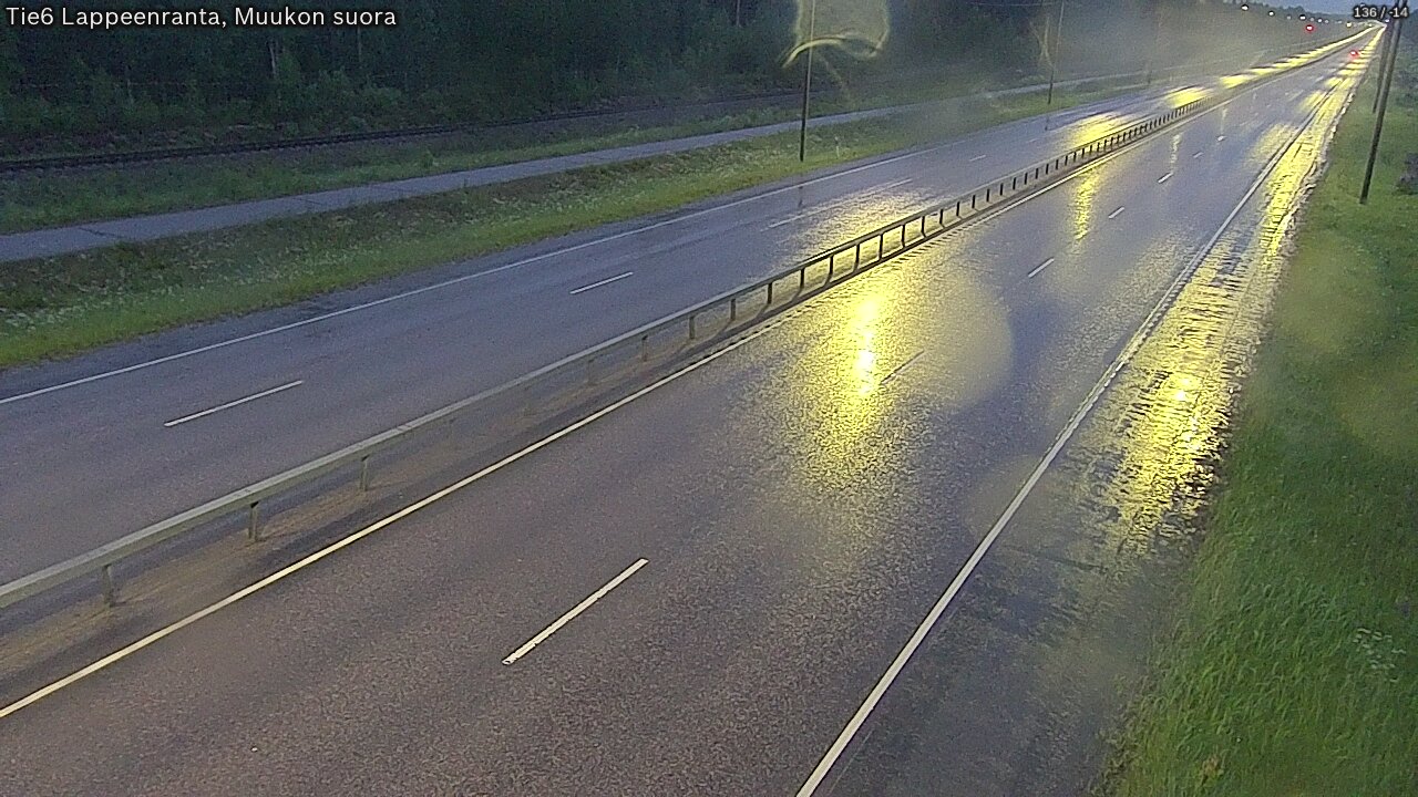 Kelikamerat Kuva Tie 6 Lappeenranta, Muukon suora, Lappeenranta, Etelä-Karjala